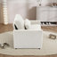 Fauteuil d'appoint rembourré l 31,88 po avec coussin lombaire-1623763667