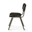 Chaise parsons en cuir véritable Clarksville