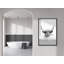 Shetland, "Vache moderne en noir et blanc dans la baignoire, image amusante d'un animal de bain" sur toile-98566402-98566401