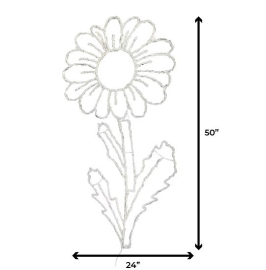 2D Sunflower Sign