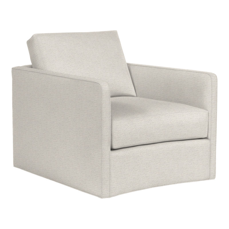 Wynne Swivel Chair, Perigold Page Pearl