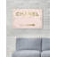 Couture Road Sign Rococo Gold Blush - reproduction d'art textuel sur toile-32289512-32411836