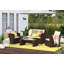 Luca 4 Seater Rattan Conversation Set