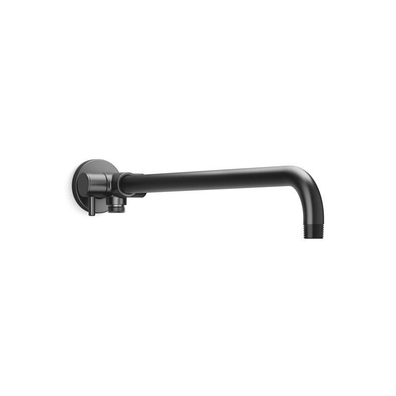 Wall-Mount Rainhead Arm With 3-Way Diverter
