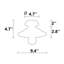Plafonnier encastré 1 lumière Carsonhill-318863267