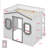 House Loft Bed With Ladder-37284067