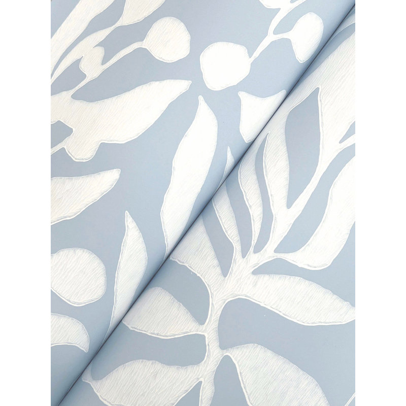 Olive Mill Wallpaper, Sky Blue