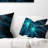 Fractal Cross Design - Abstract Printed Throw Pillow-30734804