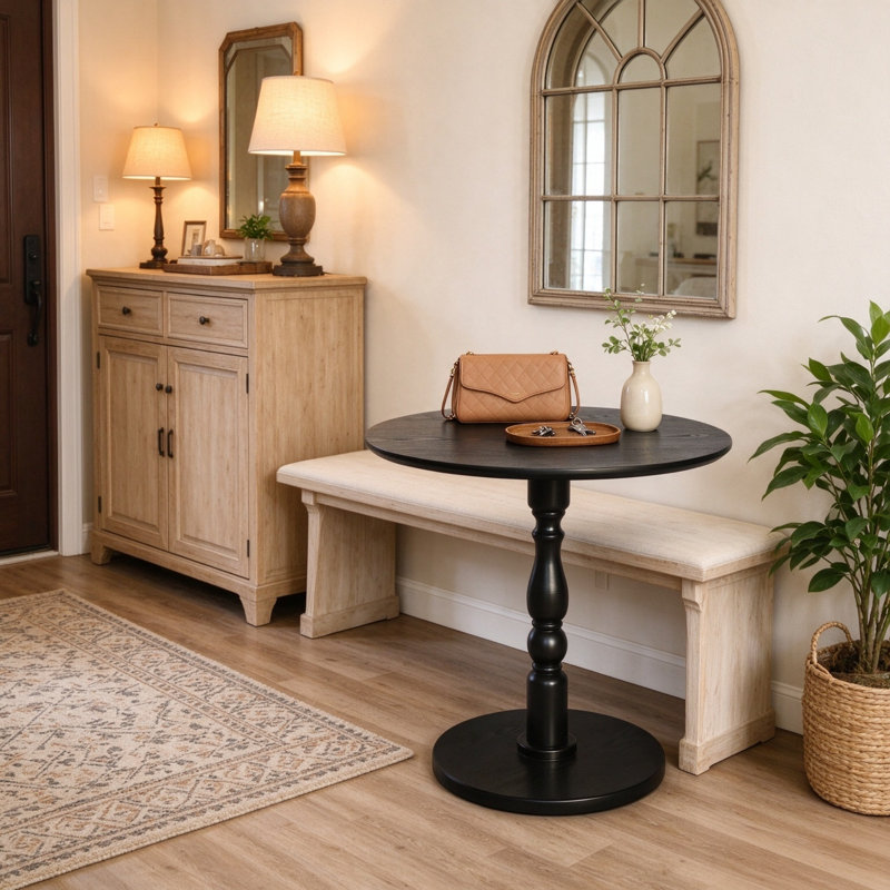 Top End Table, Noir