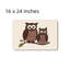 Tapis pour salle de bain Brown