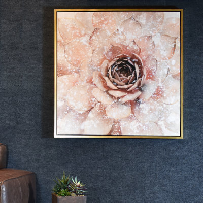 Blush Bloom - art mural