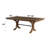 Gray Oak Finish Dining Table (With Leaf)