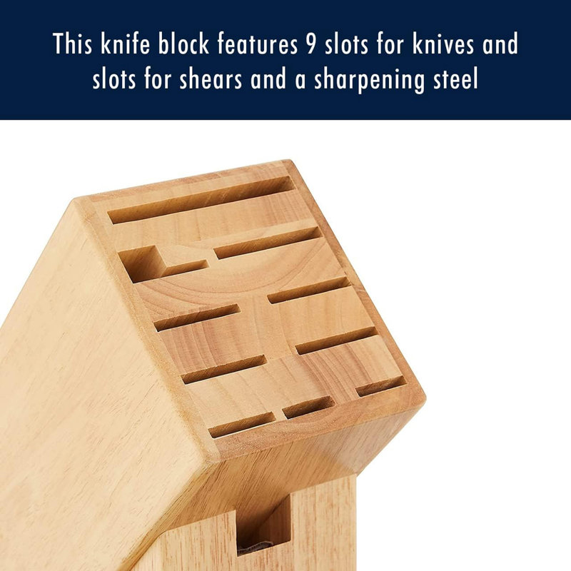 Zwilling J.A Henckels Wood Knife Storage Block 1 pc