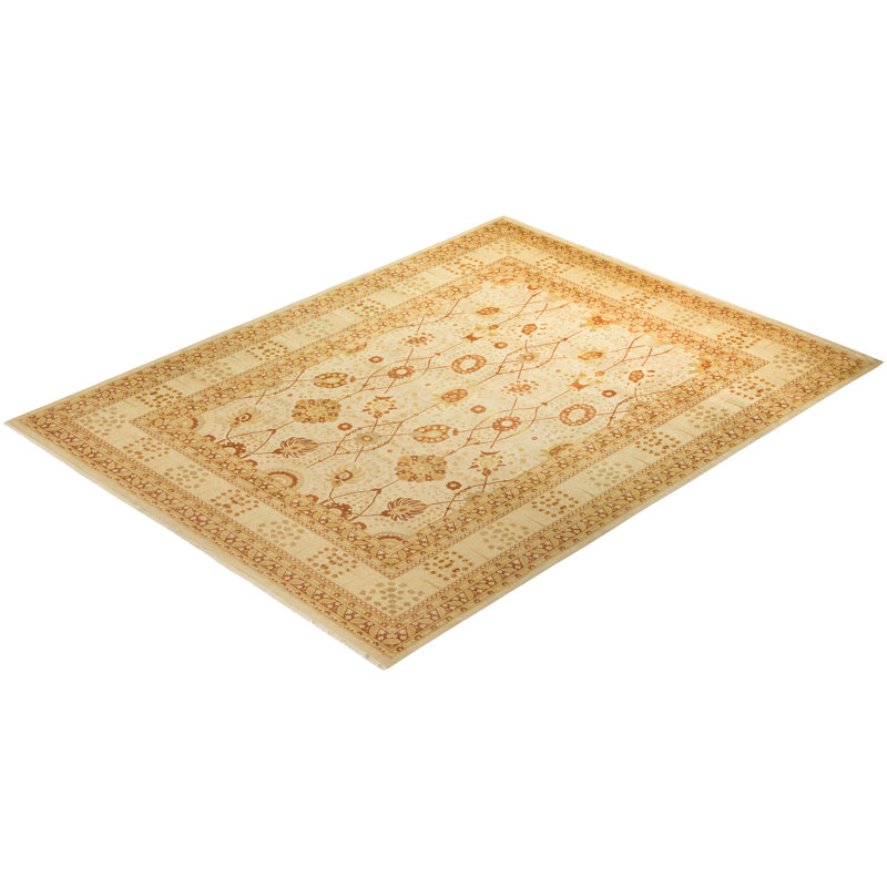 Classic One-of-a-Kind 9' 4" X 12' 2" Hand Knotted Area Rug
