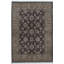 Hand-Knotted High-Quality Aubergine and Beige Area Rug