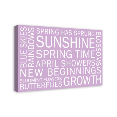 Dictons du printemps - On
