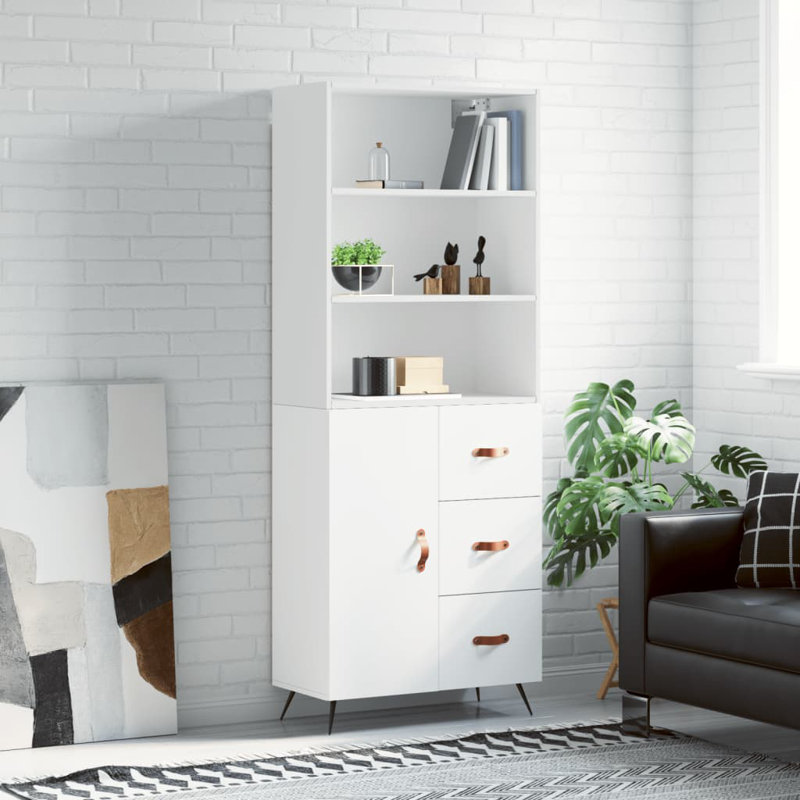 Schuylerville 69.5cm Sideboard, White