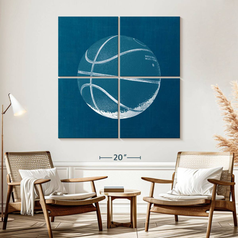«Sirci Ball Four Blueprint IV», H 57 po x l 57 po