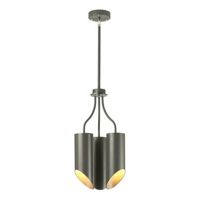 Demuth 3-Light Shaded Chandelier