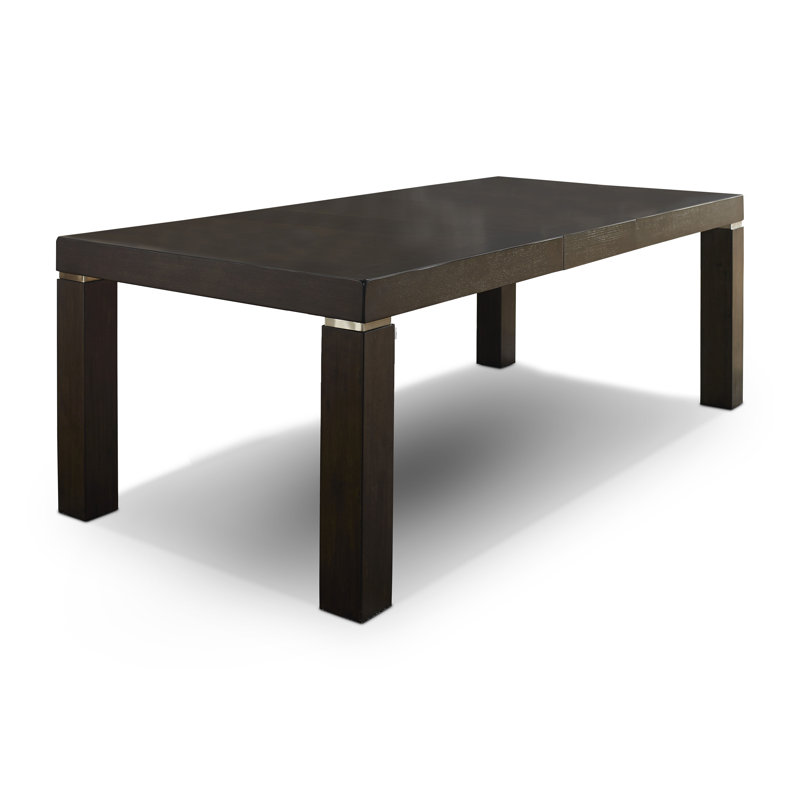 Antim Extendable Solid Wood Base Dining Table