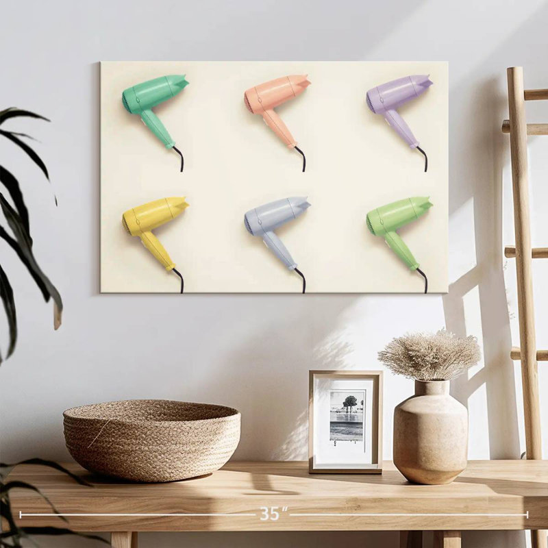 Shuttleworth Hair Dryer Colors, 16" H x 24" W