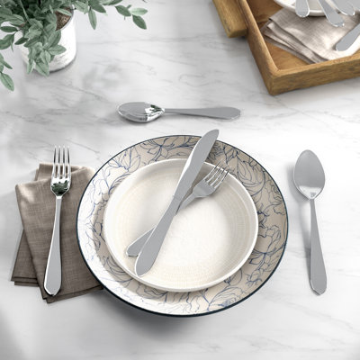 Winston Porter Arsene Stainless Steel (18/0) Flatware Set - Service for 4