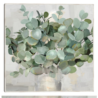 Eucalyptus Pots II by Studio Arts Canvas Art Print