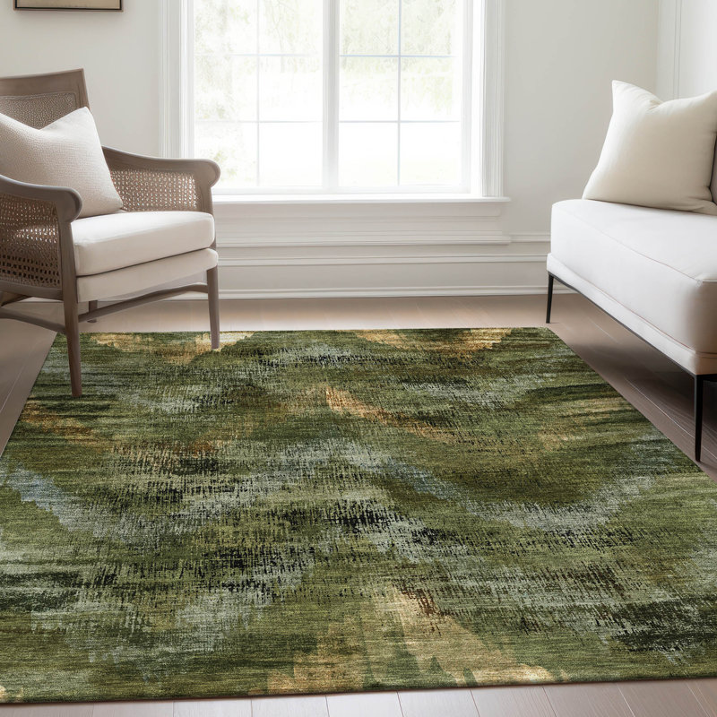 Tapis intérieur / extérieur rectangulaire avec envers antidérapant Malm, Rectangulaire 8 pi x 10 pi