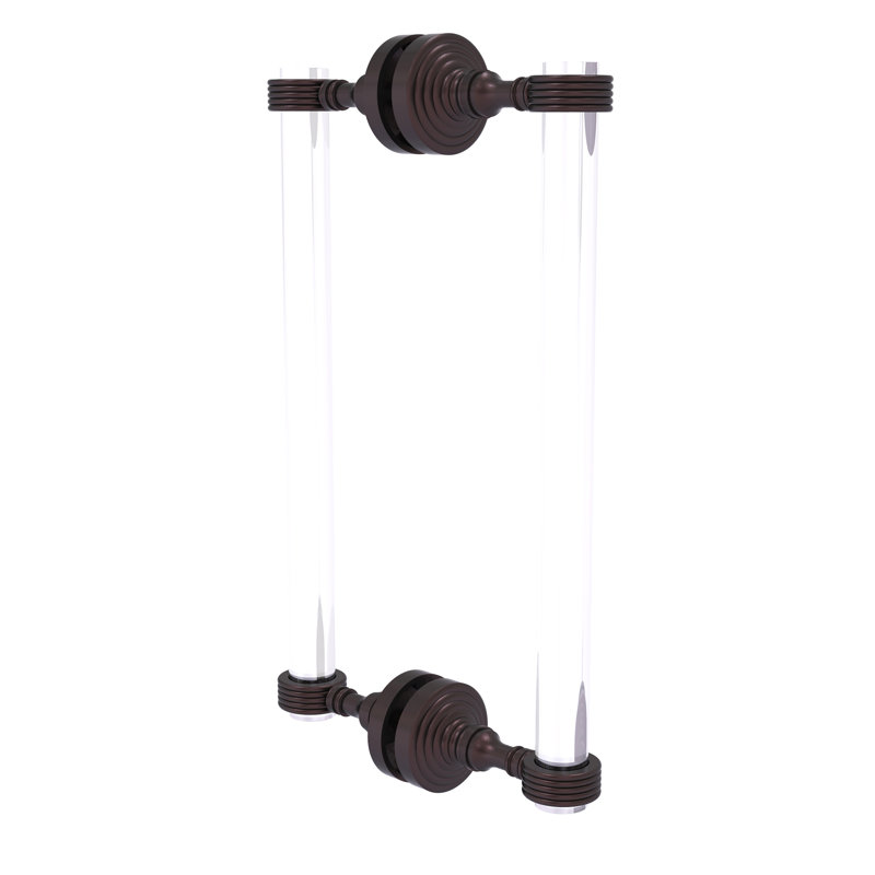 Ensemble de poignées centrales 12 po Pacific Grove, Bronze antique, 12"