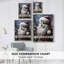 Santa Paws I, reproduction encadrée - bois massif-907430322