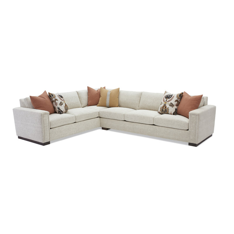 Heath Sectional, Banks Balsam, Ebony