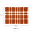 Polyester Striped Placemat-1661925683