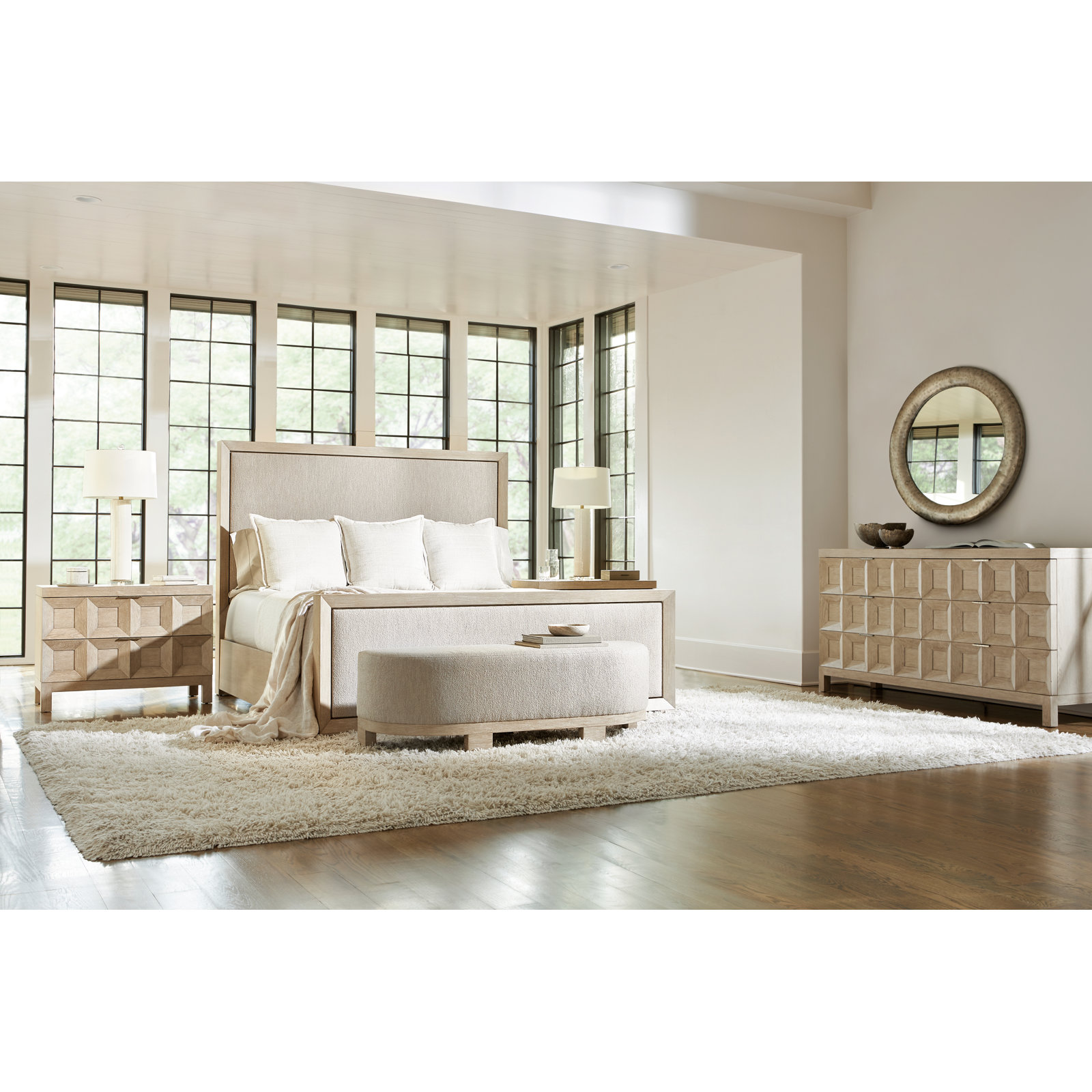 Prado 2 - Drawer Solid Wood Nightstand in Tawny