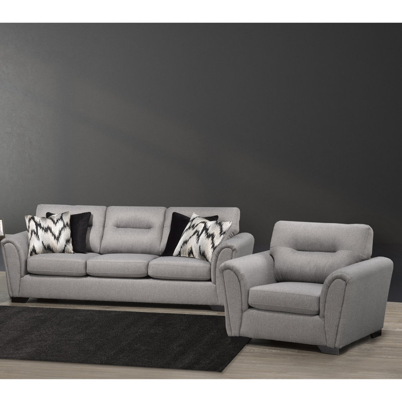 Ensemble de salon inclinable Sardinia, Polyester fauve