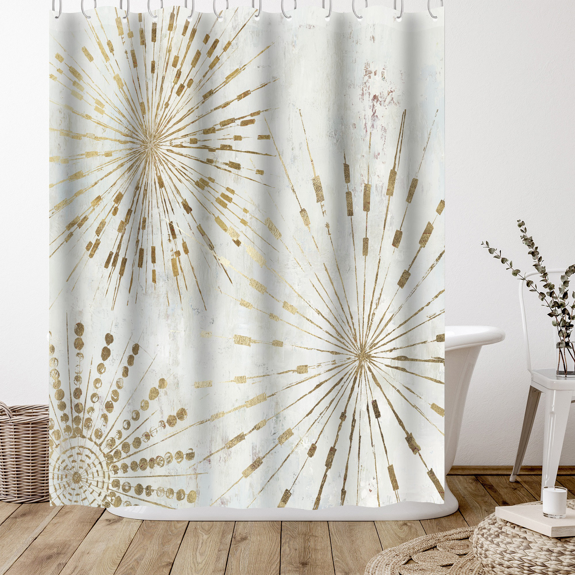 Star shower best sale curtain