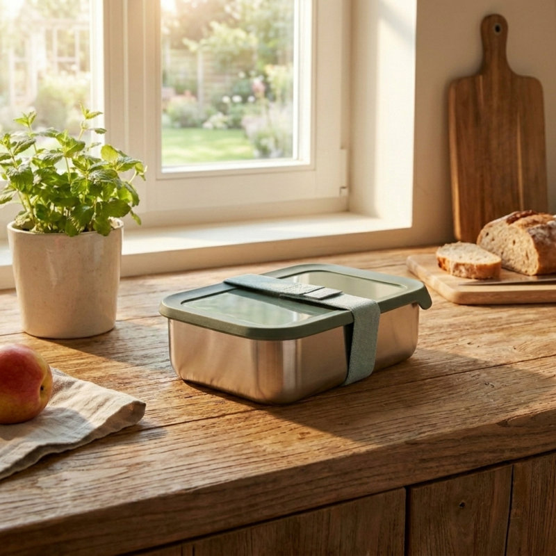 BergHOFF Leo Balance 18/10 Stainless Steel Lunch Box