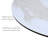 Round Metal Base Dining Table