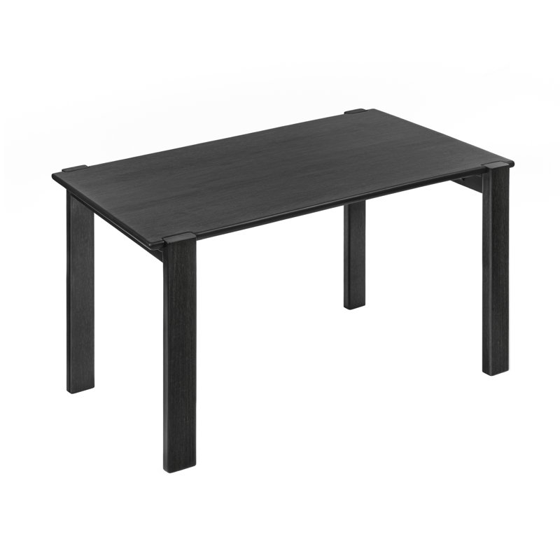 Table de salle à manger 6 places Clayton, Noir