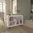 Console Table Cart, 5 Shelves, 4 Casters