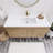 Spring Single Bathroom Vanity with Acrylic Top-2051993413