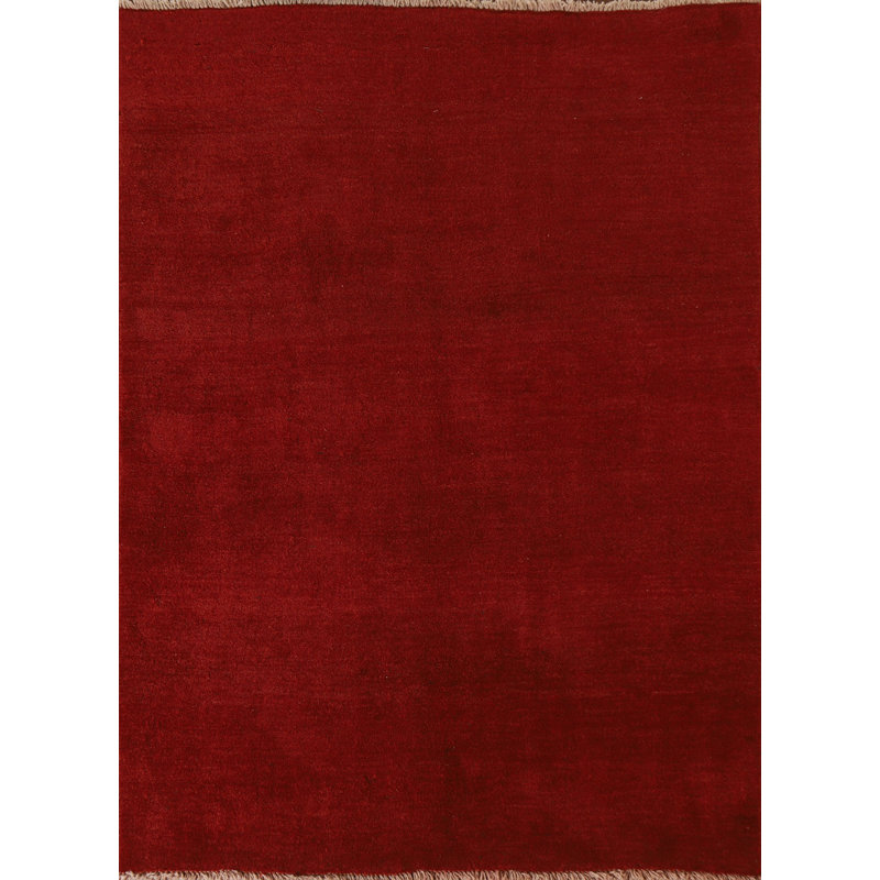 Tapis uni en laine Gabbeh