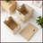 Woven Storage Baskets, Set Of 4 Hyacinth Organizer Cubes With Metal Frame For Home Organization In Bathroom, Bedroom, And Laundry
