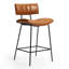 Ensemble de 2 tabourets de bar Palgrave avec pieds en métal noir-2086312952-2086312950