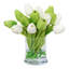 Tulip Faux Floral in Vase-1512150045