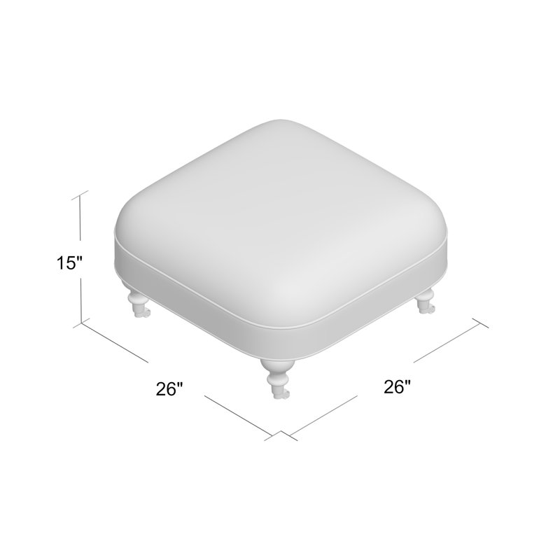 Powell Square Ottoman