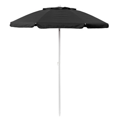Chaise de plage avec parasol Edwin