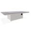 48" x 84" Rustic Fire Table with Propane Shelf-700113038