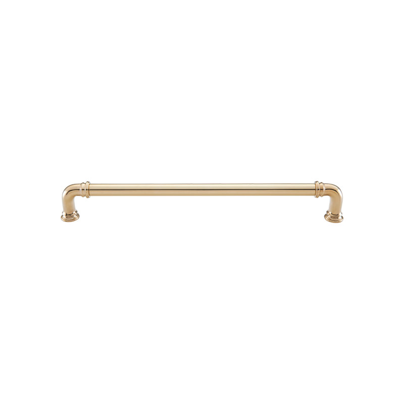 Ronan 18" Center to Center Appliance Pull, Unlacquered Brass