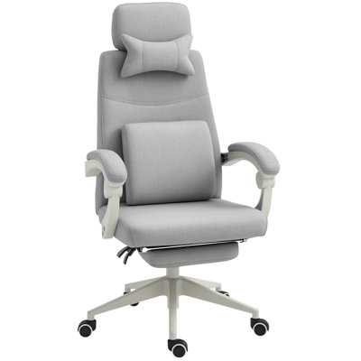 Polyester Office Chair with Headrest