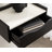 Benning Poplar Solid Wood Floating Shelf with Drawer-94320015